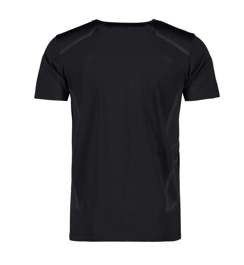GEYSER Seamless t-shirt, herre-Sort