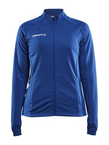 CRAFT Evolve Full Zip Løbejakke, dame - rPet-Blå