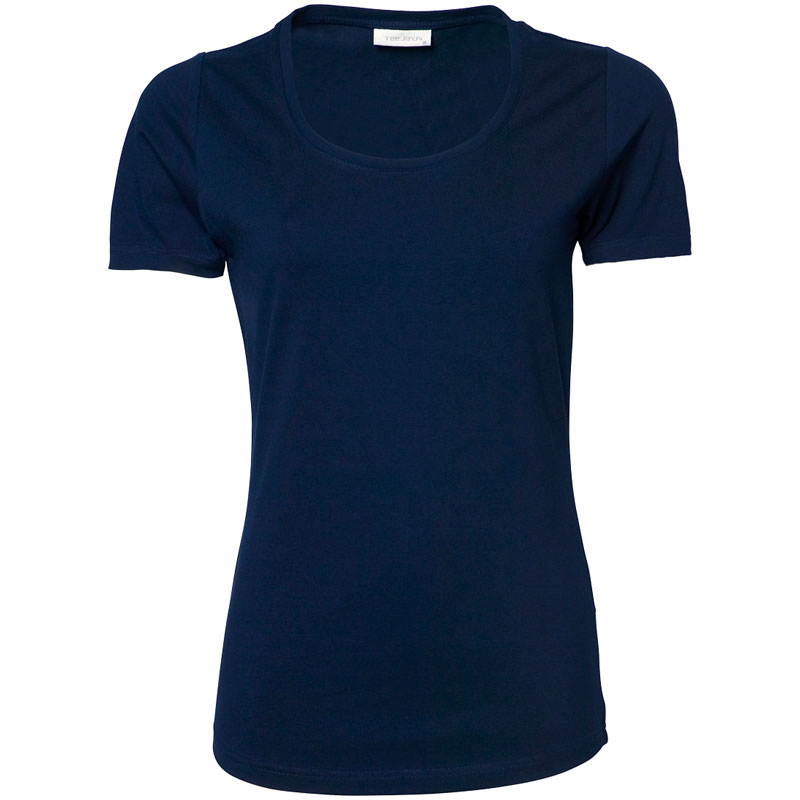 TEE JAYS Ladies Stretch Tee-Mørke blå