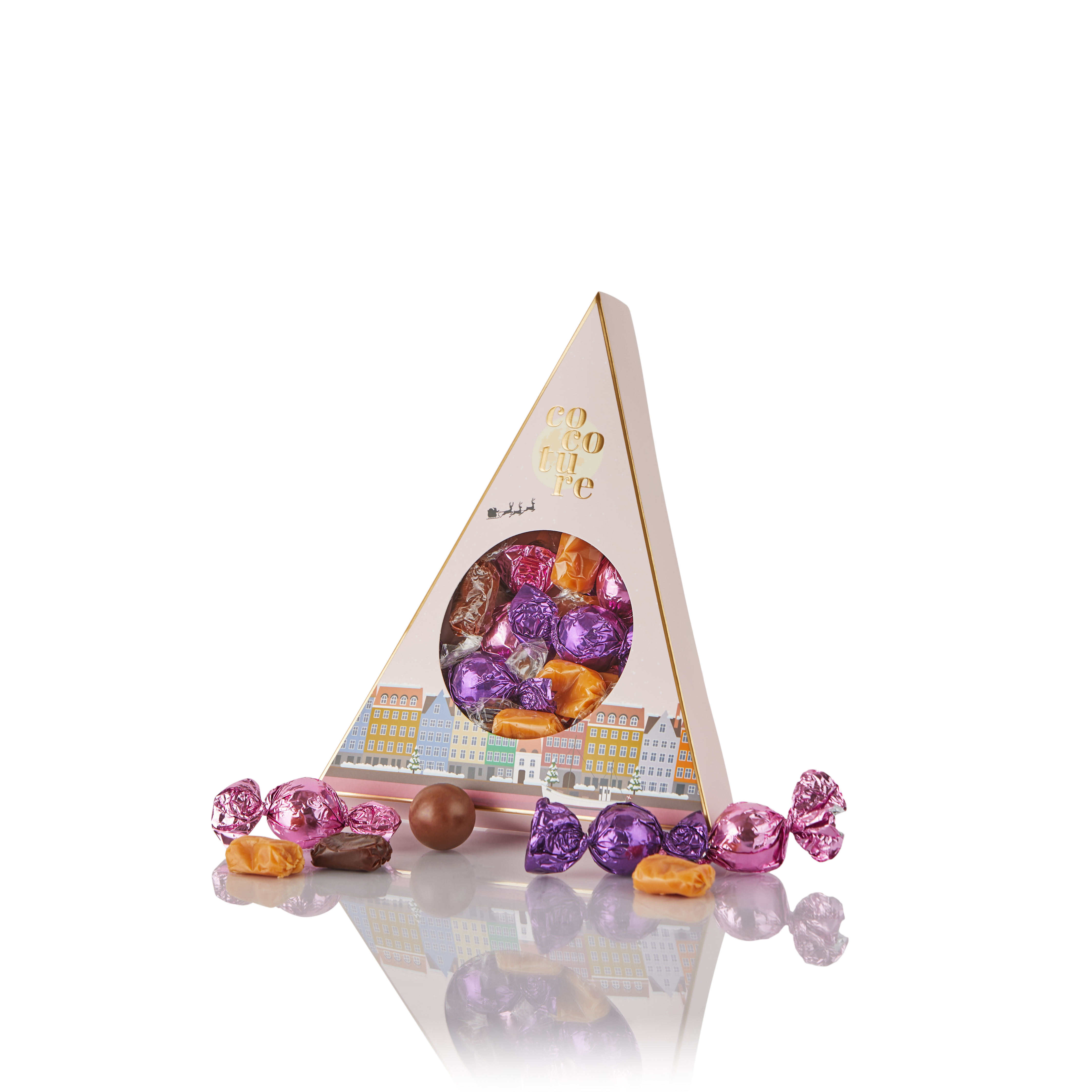 Cocoture juletrekant-Lilla