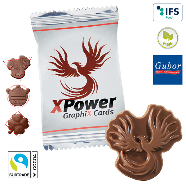 Choco-logo tilpassede form - Fairtrade