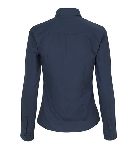 Seven Seas Hybrid Skjorte, Dame-Navy