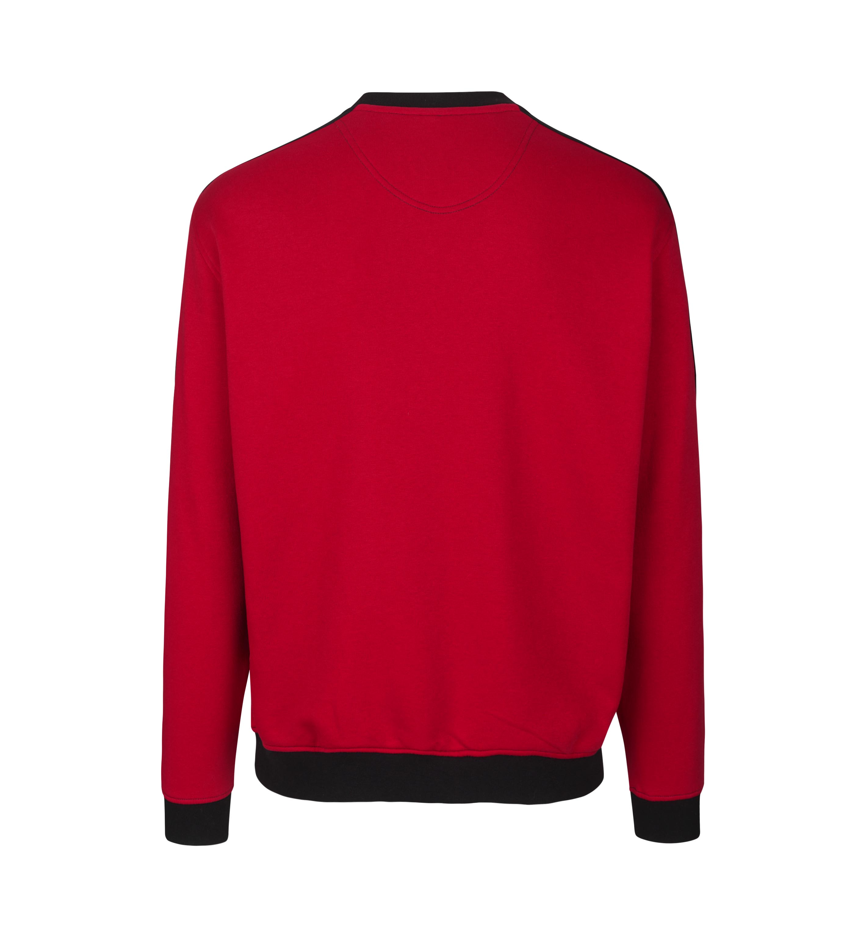 ID PRO Wear Sweatshirt kontrast-Rød