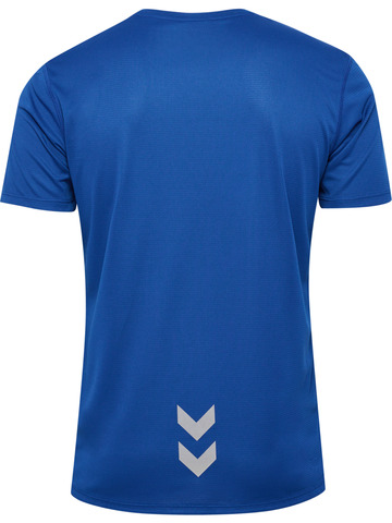 HUMMEL Løbe T-shirt, Herre - 100% rPet-Blå