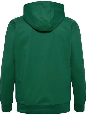 HUMMEL 2.0 Zip Hoodie, Herre - Økologisk Bomuld-Grøn