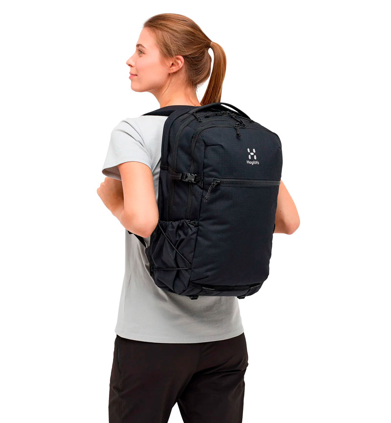 HAGLÖFS Jarve Multi 28 Rygsæk, Genanvendt Polyamid-Sort