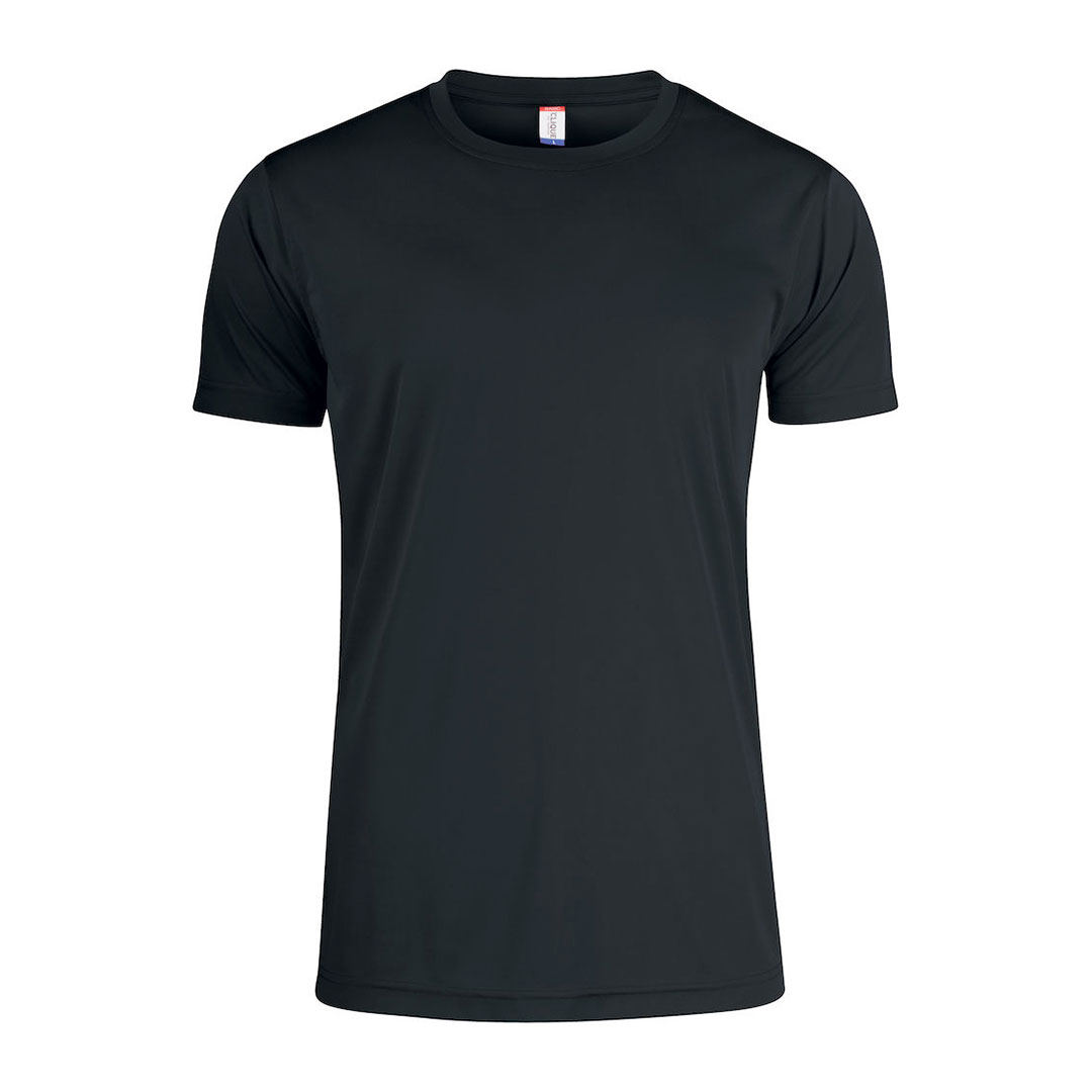 CLIQUE Basic Active-T Børn - Spun Dyed-Sort