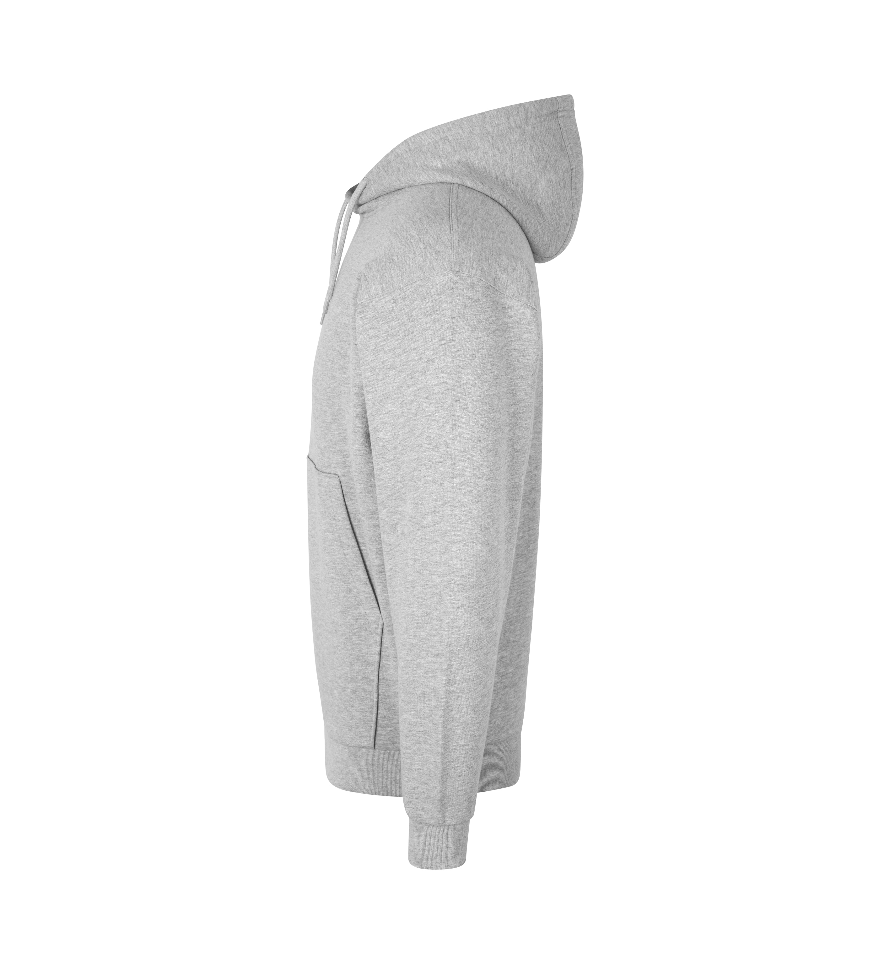ID Soft Hoodie med kængurulomme, unisex-Grå