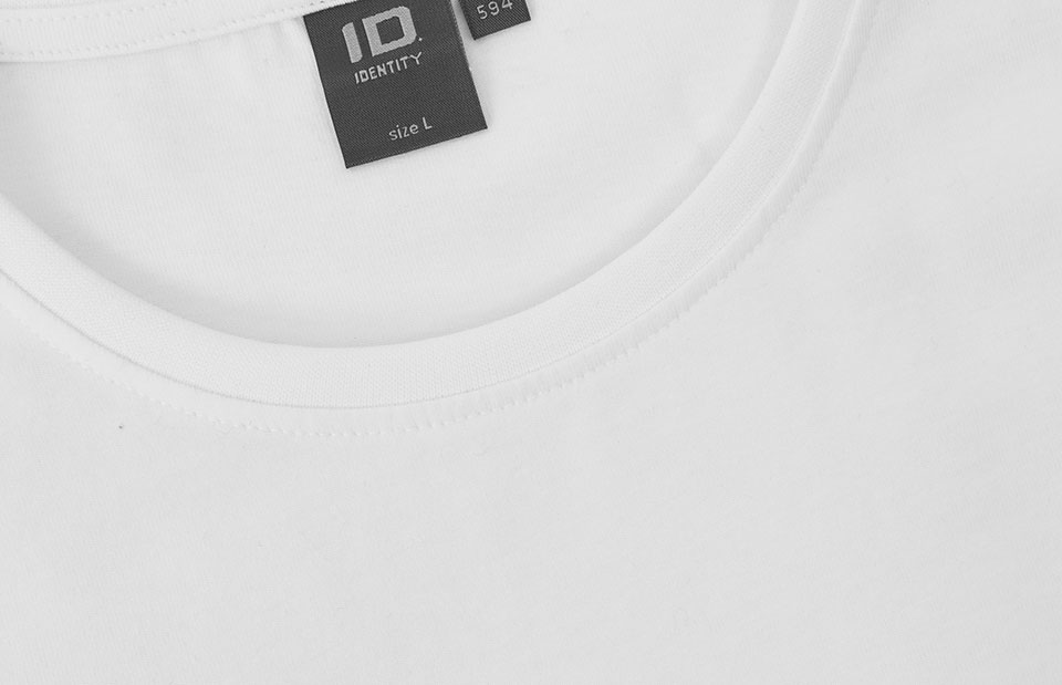 ID Stretch T-shirt-Hvid