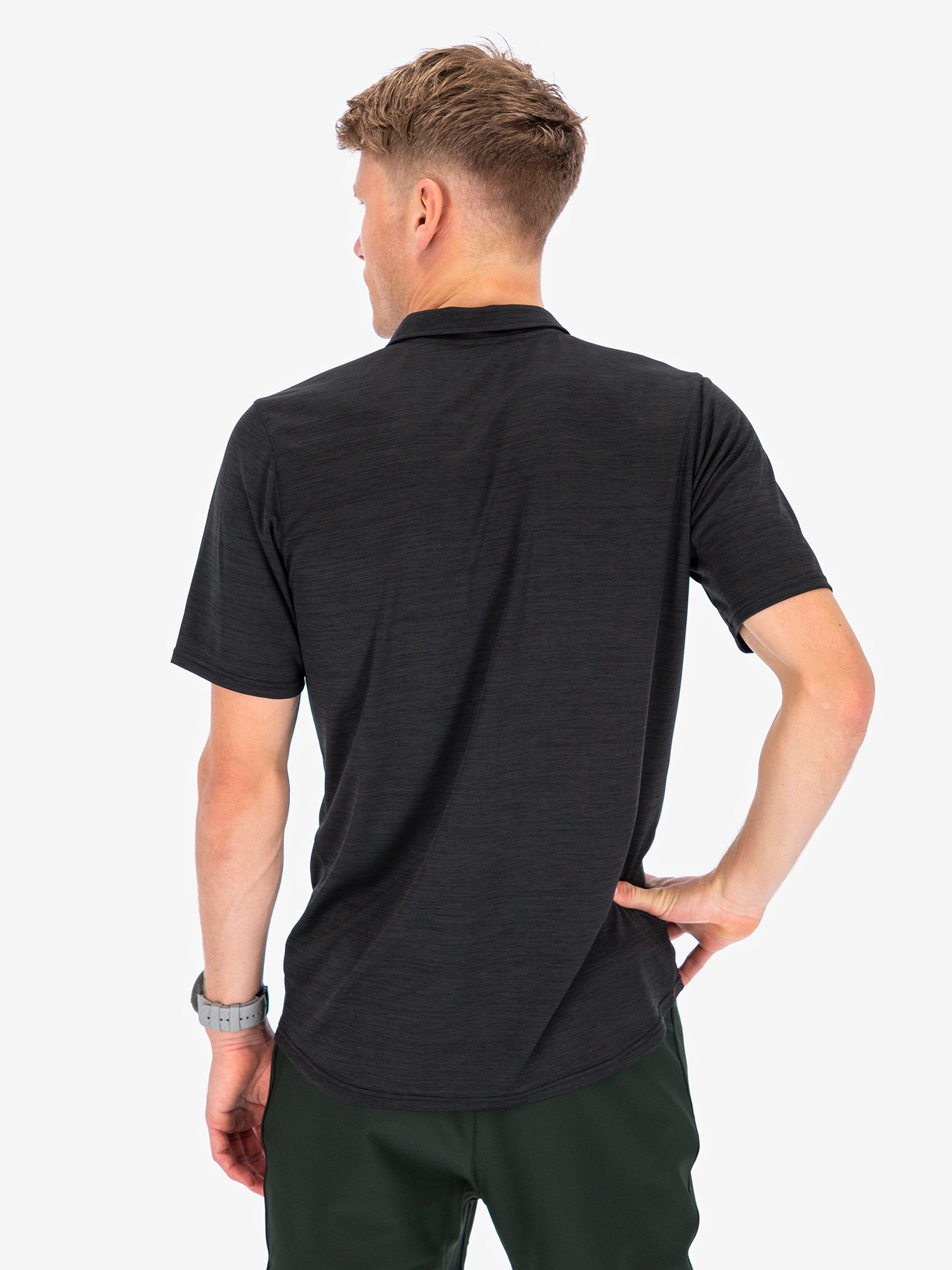 FUSION Recharge Polo, Herre-Sort