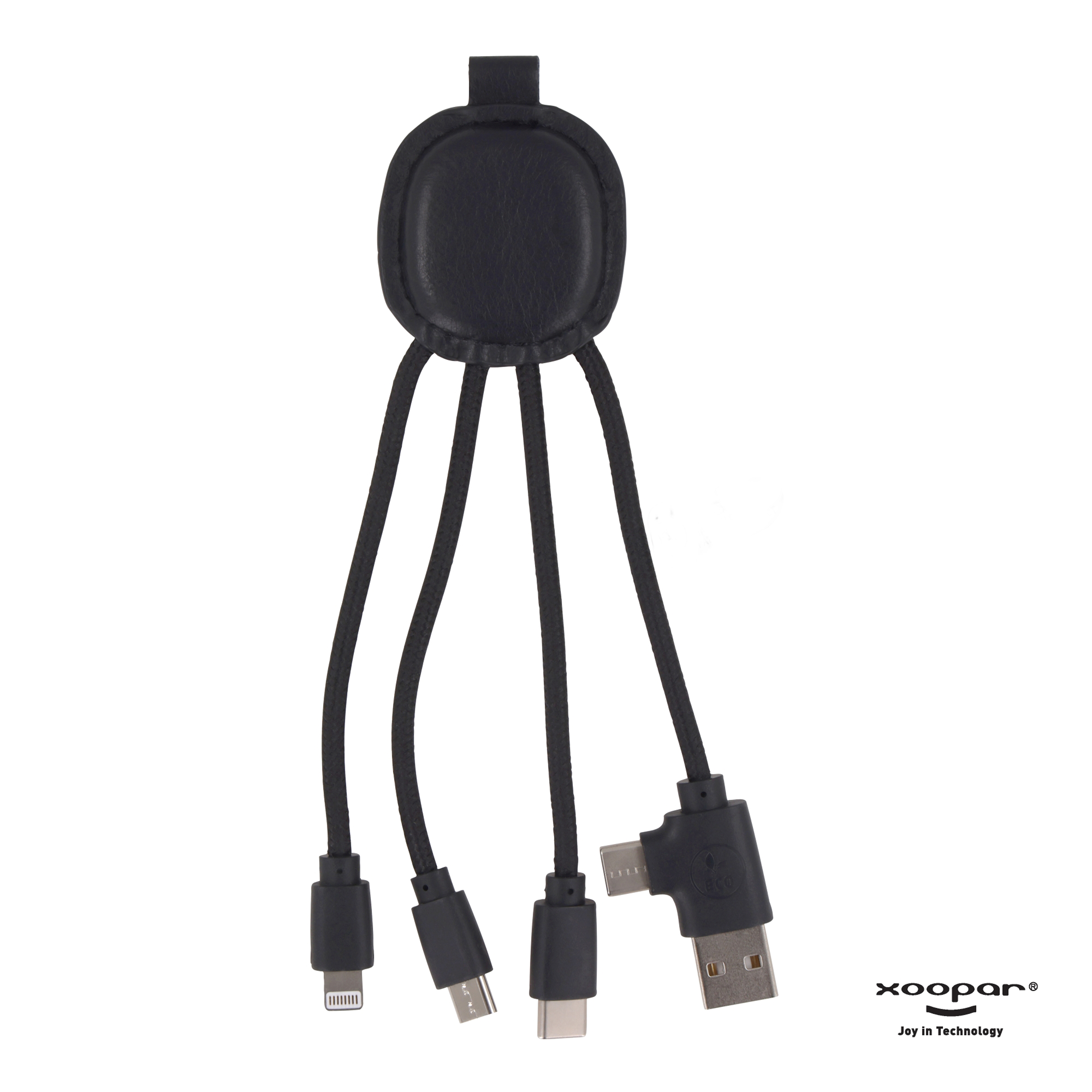 Xoopar Iné Smart Charging cable - Genbrugslæder-