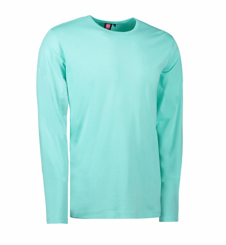 ID Interlock T-shirt - Langærmet-Mint