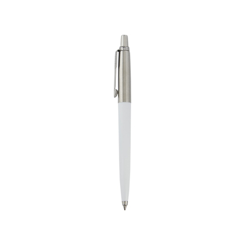 Parker Jotter Recycled kuglepen (sort refill)-Hvid