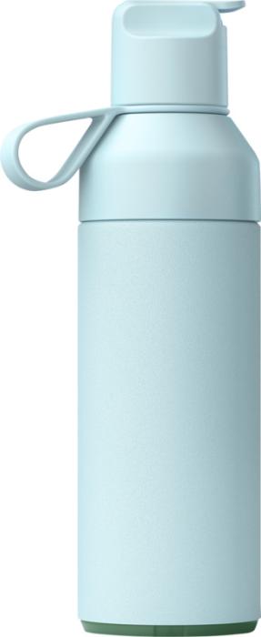 Ocean Bottle GO 500 ml isoleret vandflaske - Genbrugs Stål Termoflaske-Lyseblå
