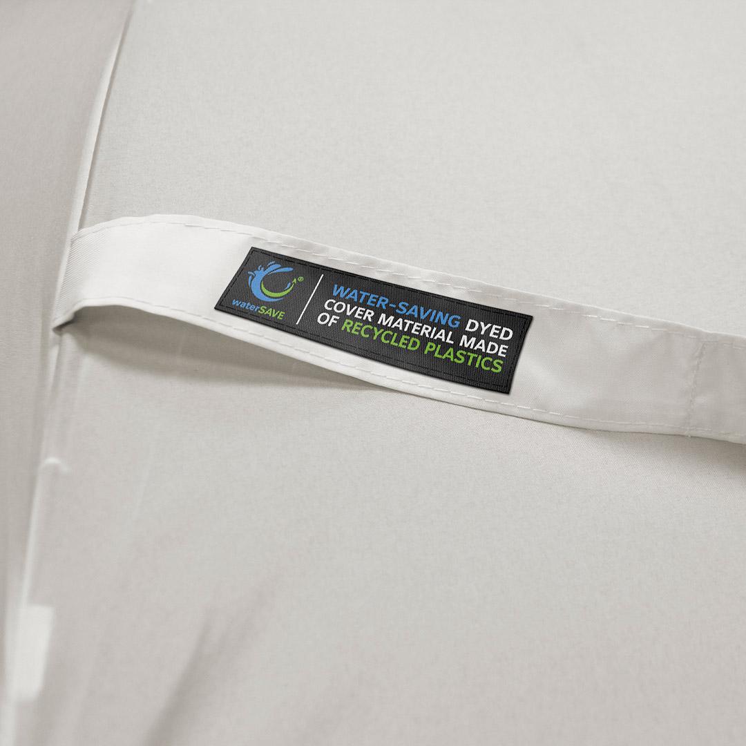 AC Lommeparaply ÖkoBrella - rPet-Hvid