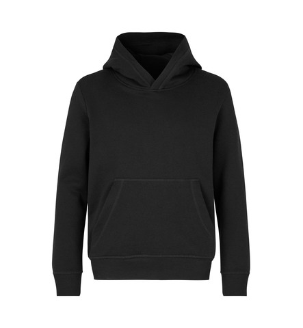 ID CORE hoodie, børn-Sort