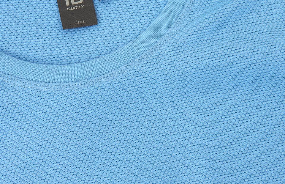 ID T-shirt Lyoell, rPet-Lyseblå