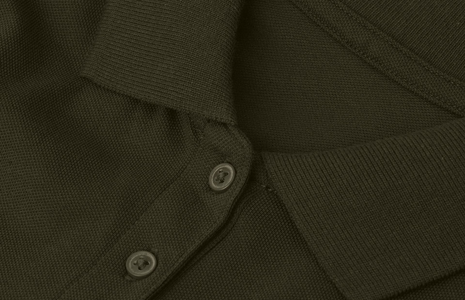 ID Økologisk poloshirt, dame-Oliven