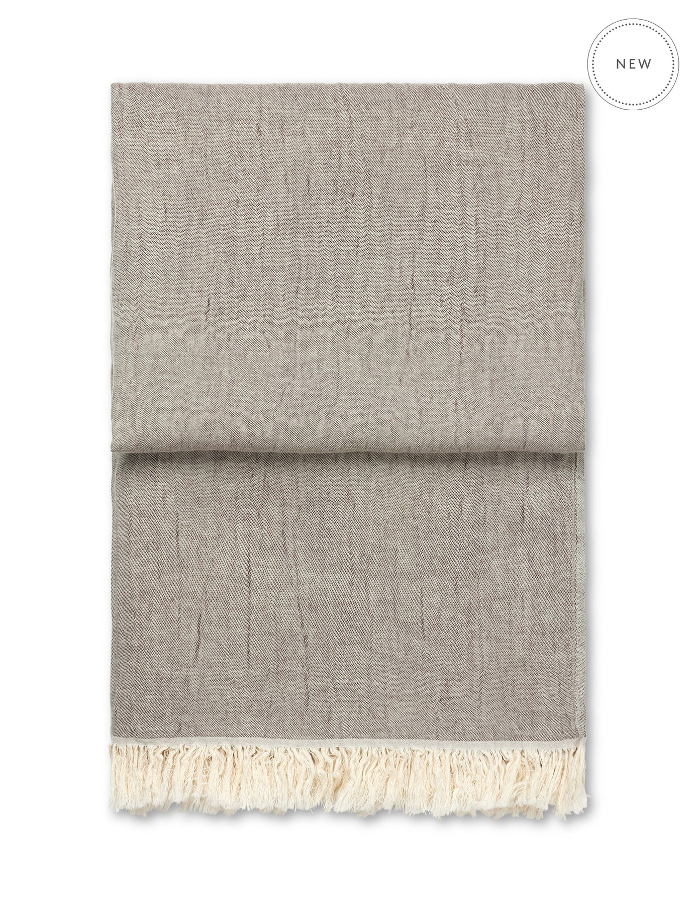 ELVANG Lavender Plaid - Fairtrade-Brun