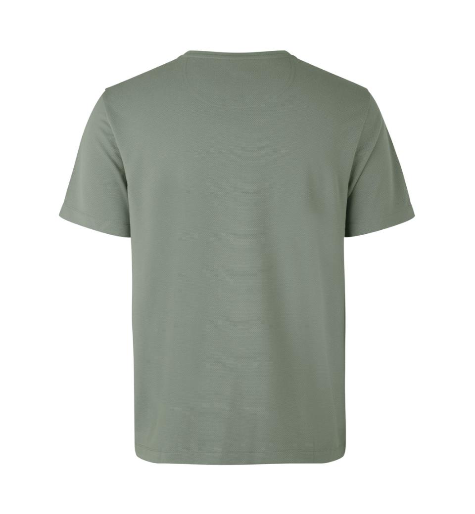 ID T-shirt Lyoell, rPet-Støvet grøn