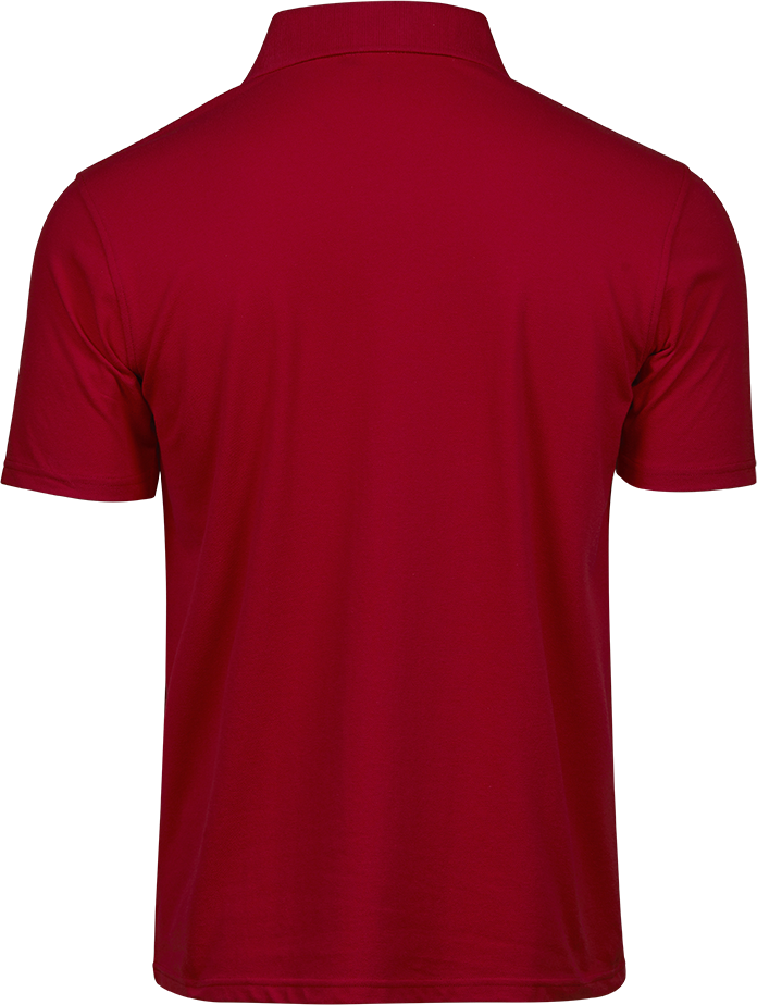 LABELFREE Power Polo , Tee Jays - 65% Økologisk Bomuld-Rød