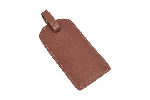 Læder Bagage Tag