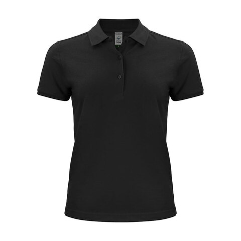 CLIQUE Classic OC Polo Dame - Øko Bomuld-Sort