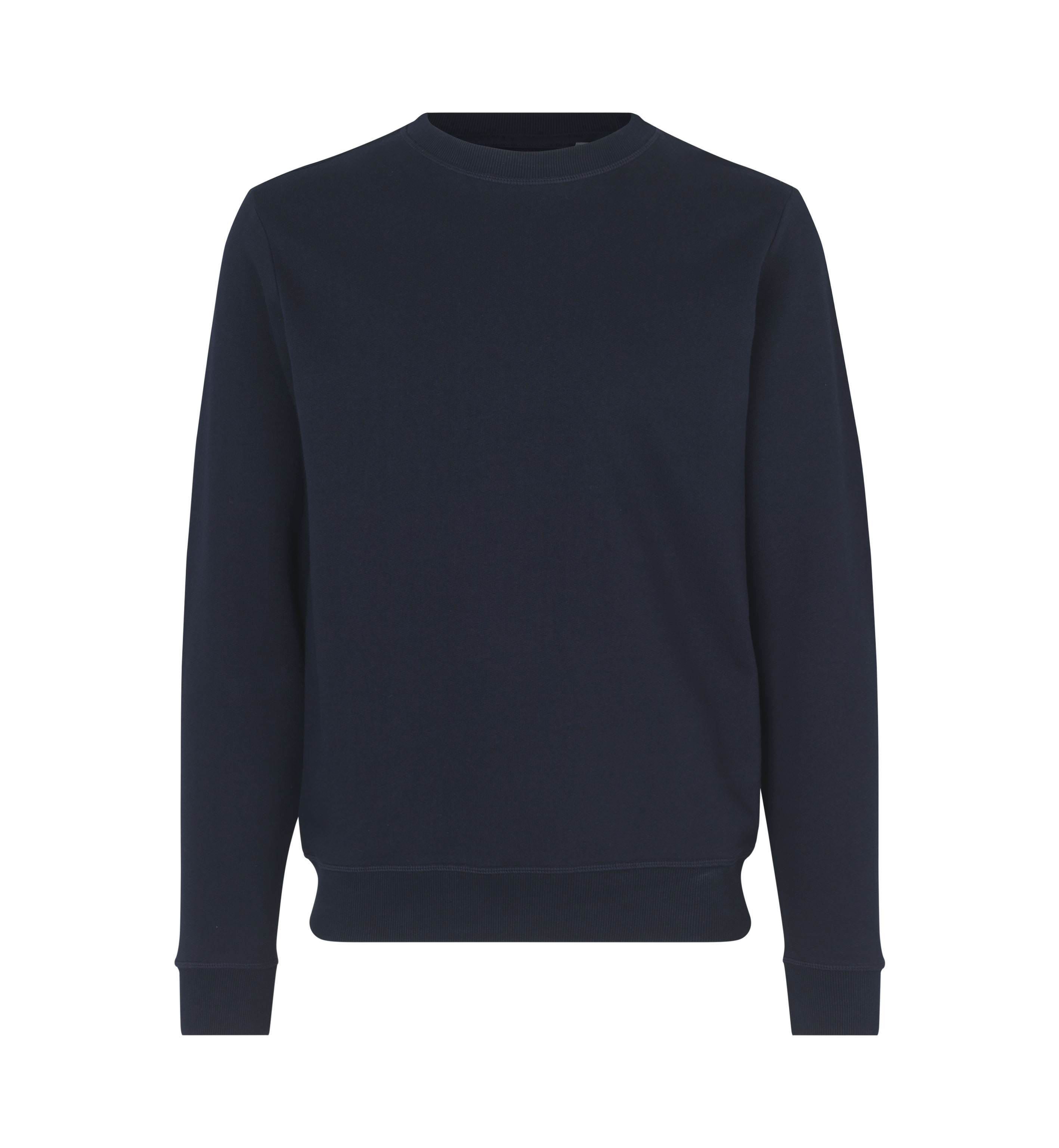 ID Økologisk O-hals Sweatshirt, herre GOTS-Navy