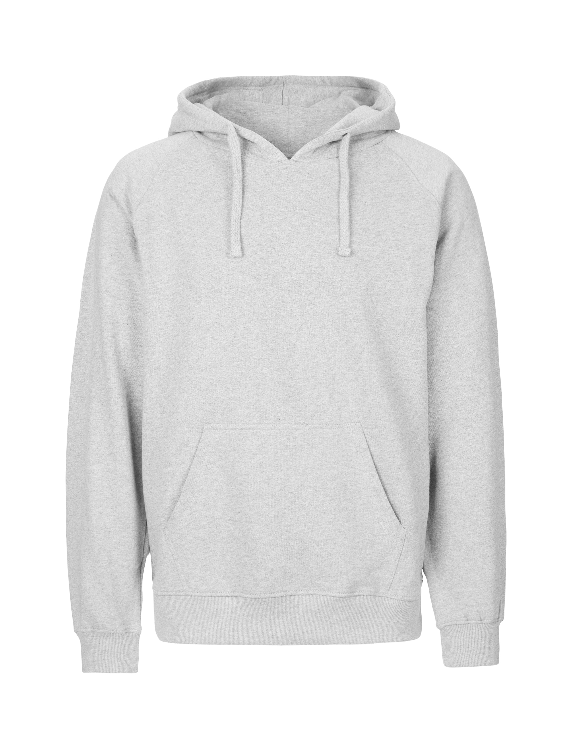 NEUTRAL Hoodie, 100% Økologisk Fairtrade Bomuld-Lysegrå