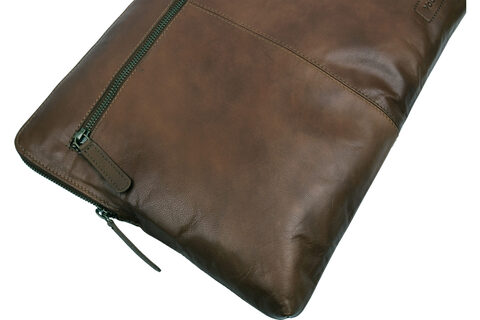 Læder PC Sleeve 15-16 tommer