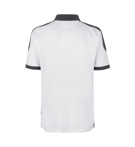 ID PRO Wear poloshirt kontrast-Hvid