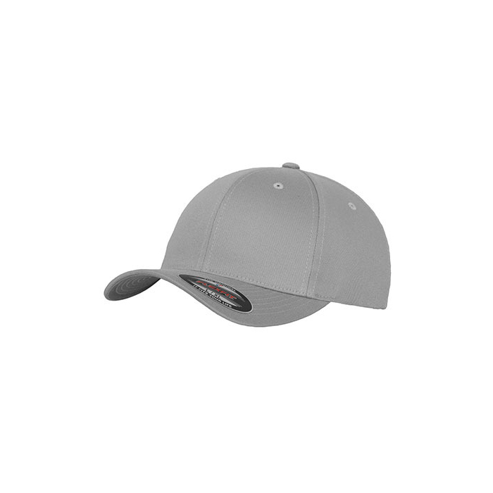 FlexFit - Wooly Combed Cap-Silver grey