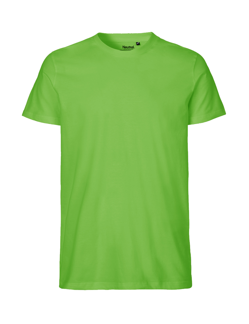 NEUTRAL Fit T-shirt, 100% Økologisk Fairtrade Bomuld-Lime