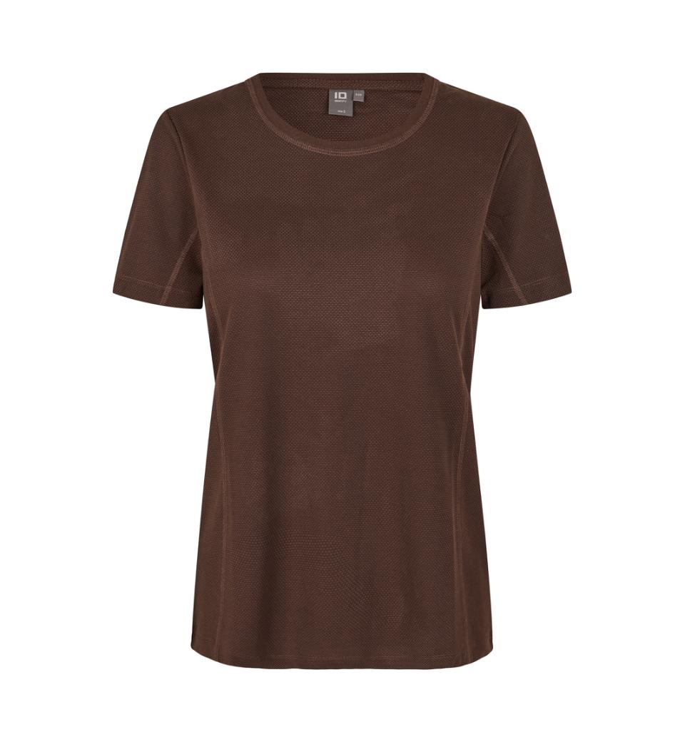 ID Lyoell T-shirt - rPet, dame-Mocca
