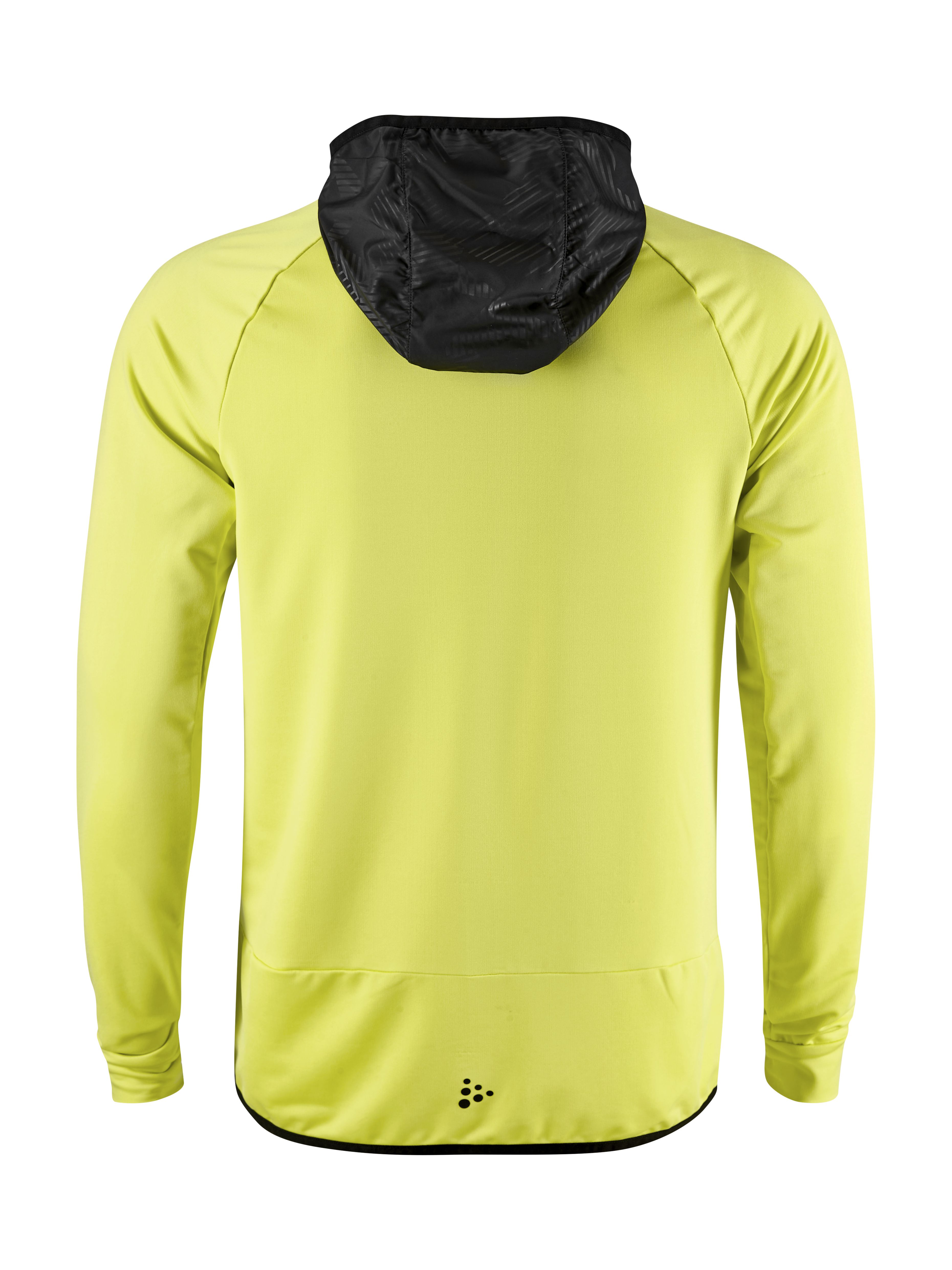 CRAFT Extend Full Zip Jakke, herre - rPet-Neon Gul