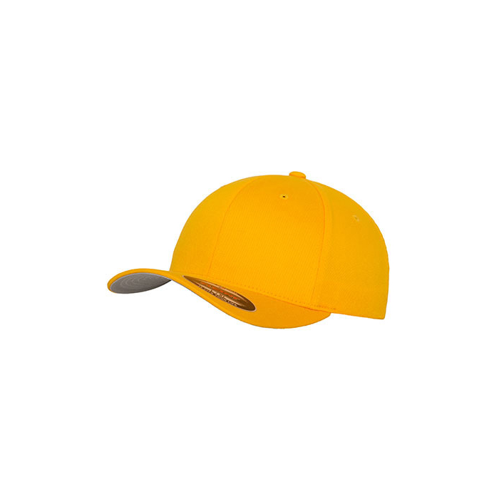 FlexFit - Wooly Combed Cap-Guld