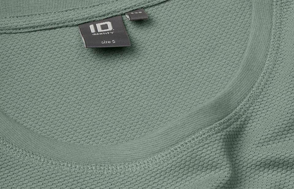 ID Lyoell T-shirt - rPet, dame-Støvet grøn