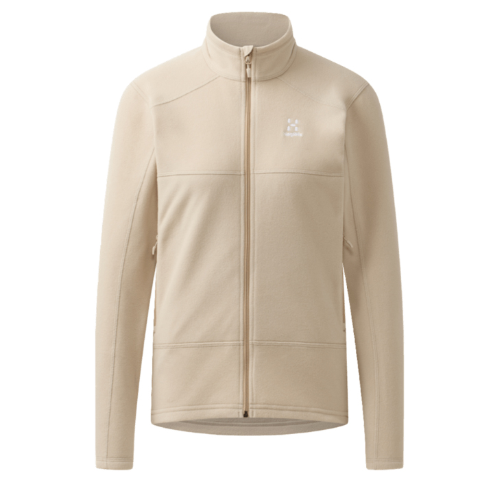 HAGLÖFS Buteo Mid Jacket Women - Bluesign® - rPet-Chalk Beige