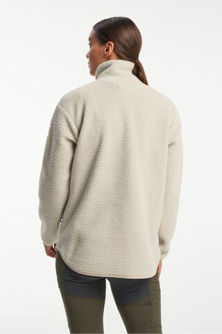 TENSON Yoke Half Zip, Dame - 100% rPet-Creme