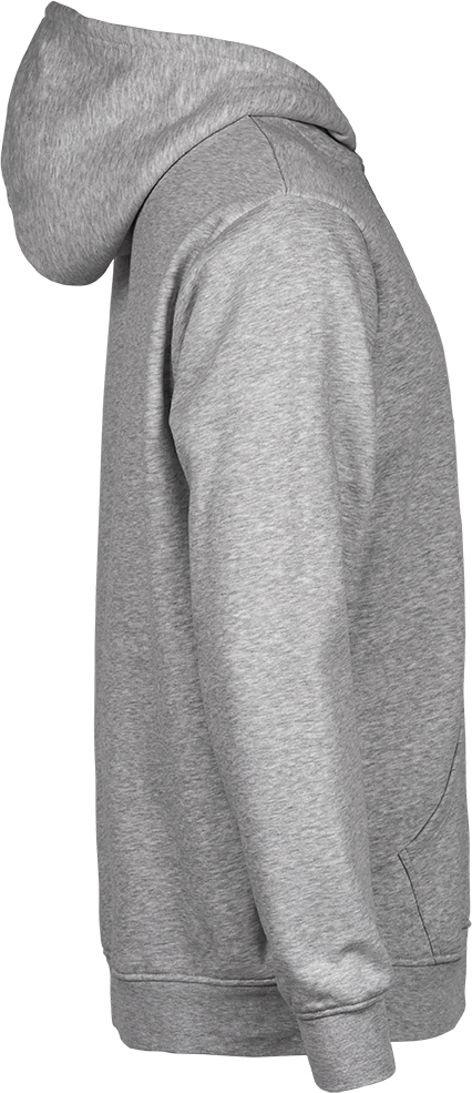 LABELFREE Junior Power Hoodie , Tee Jays - 70% Økologisk Bomuld-Grå