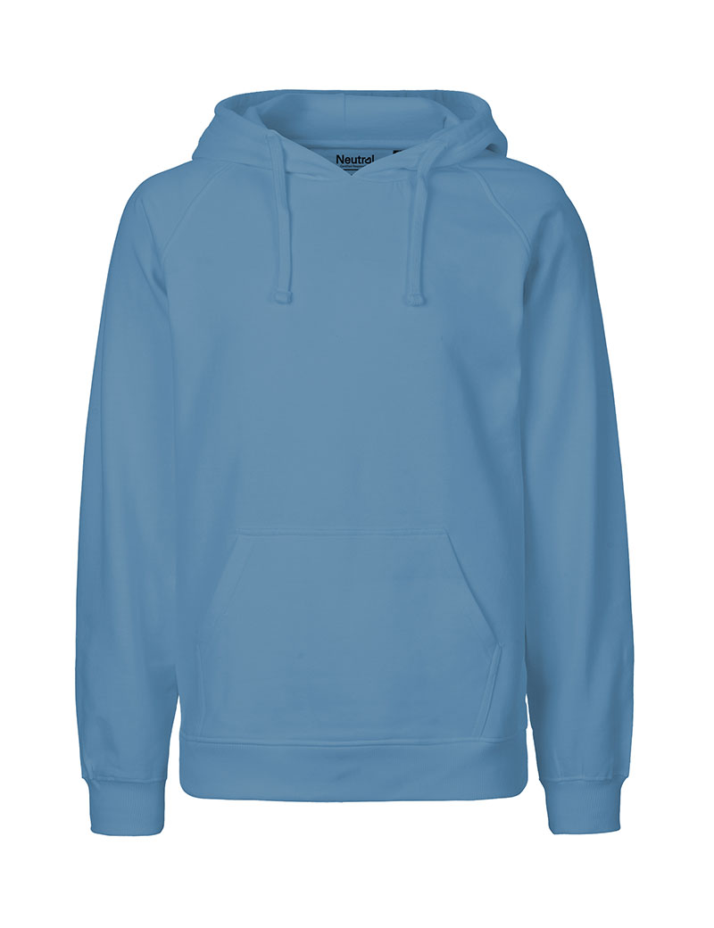 NEUTRAL Hoodie, 100% Økologisk Fairtrade Bomuld-Indigo