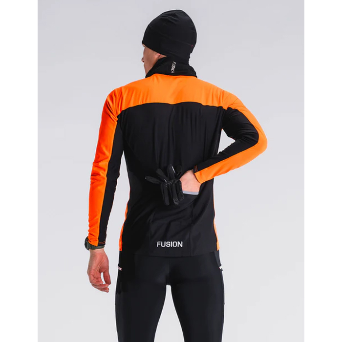 FUSION Mens S2 Run Jacket-Orange