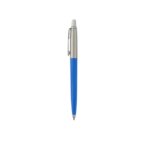Parker Jotter Recycled kuglepen (sort refill)-Blå