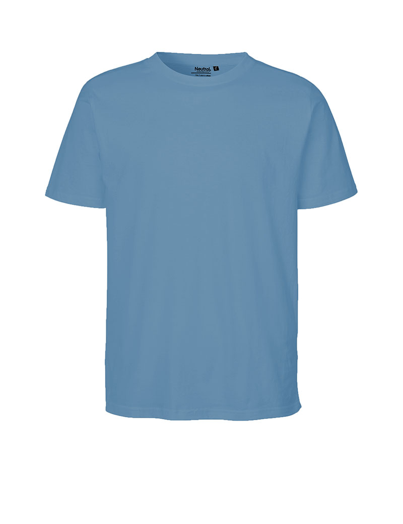 NEUTRAL Regular Unisex T-shirt, 100% Økologisk Fairtrade Bomuld-Indigo