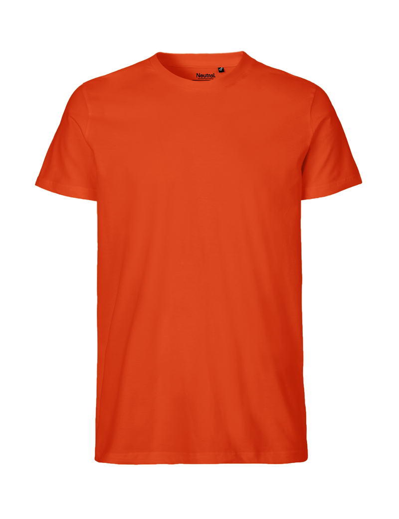 NEUTRAL Fit T-shirt, 100% Økologisk Fairtrade Bomuld-Orange