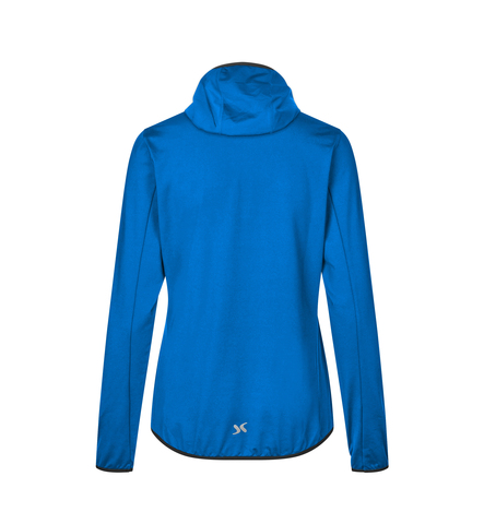 GEYSER stretch Hoodie, Dame-Blå