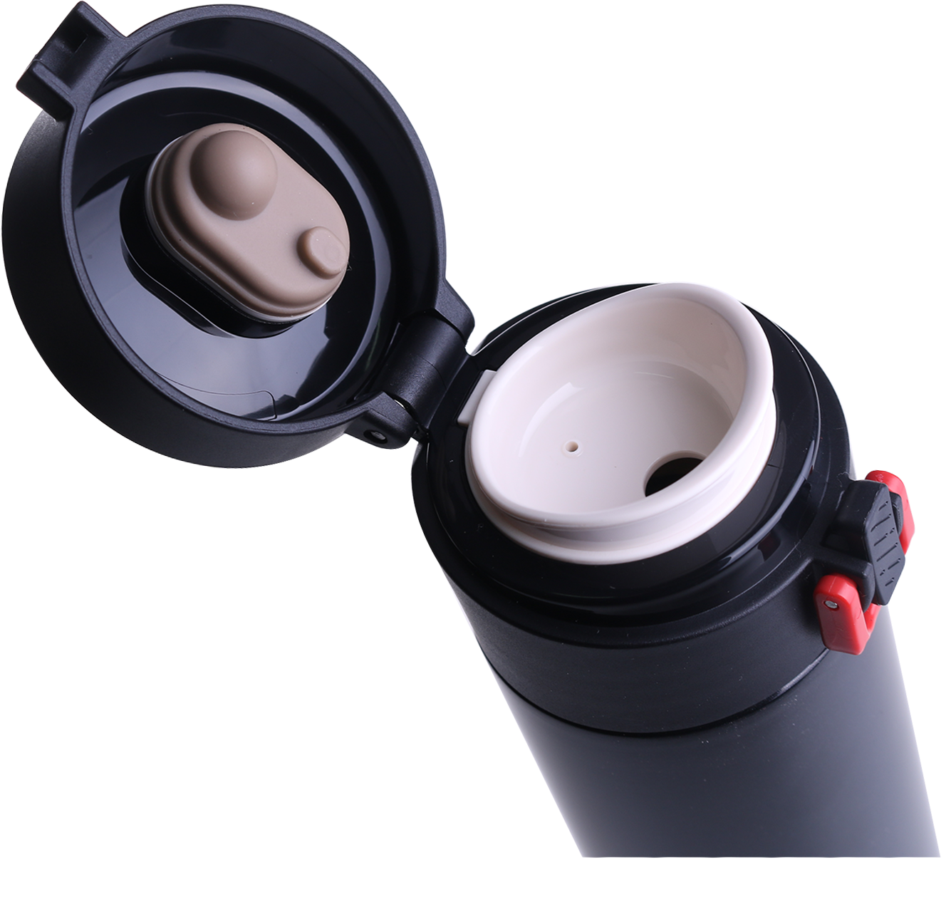 Meteor Termoflaske, i æske med eget design-Sort