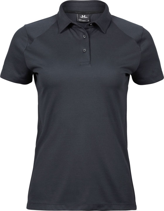 TEE JAYS Luxury Sport Polo, dame-Grå