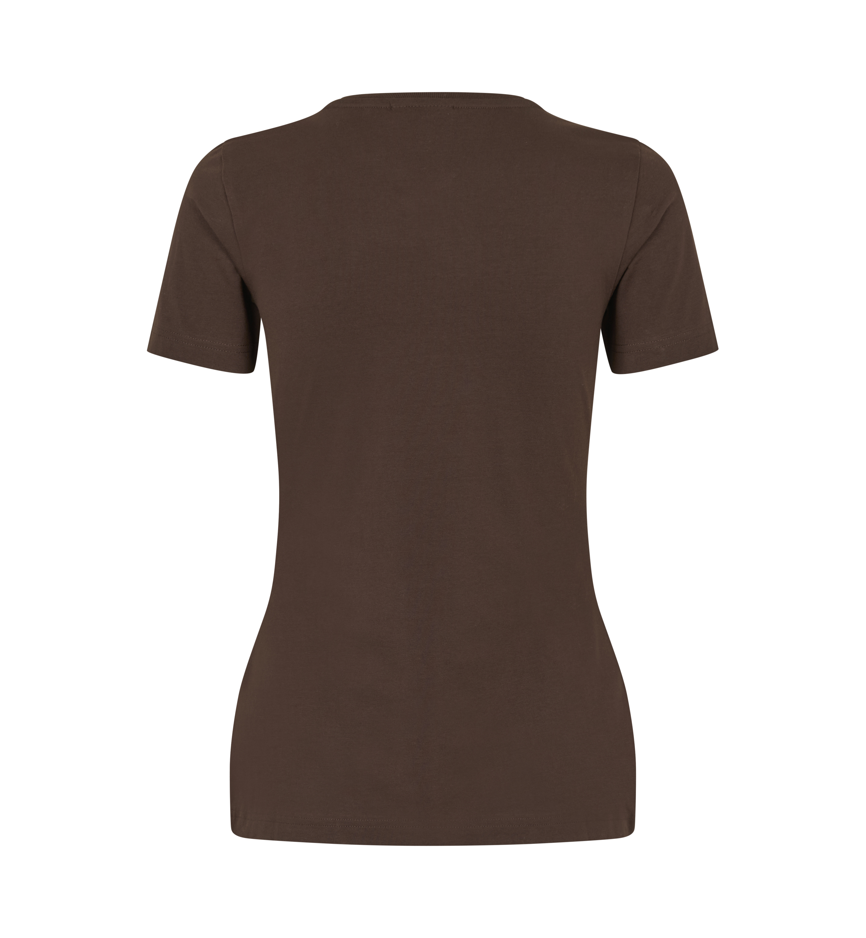 ID Stretch T-shirt komfort, dame-Mocca