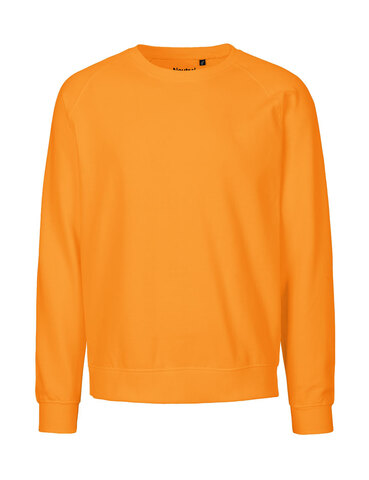 NEUTRAL Unisex Sweatshirt, 100% Økologisk Fairtrade Bomuld-Lys Orange